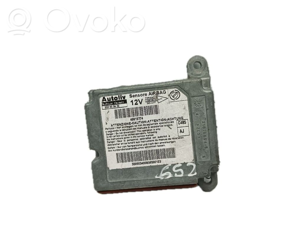 Fiat Doblo Airbag control unit/module 