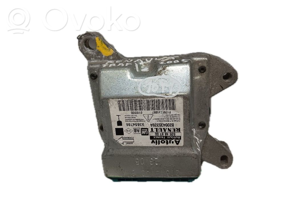 Airbag control unit/module   8200435339A