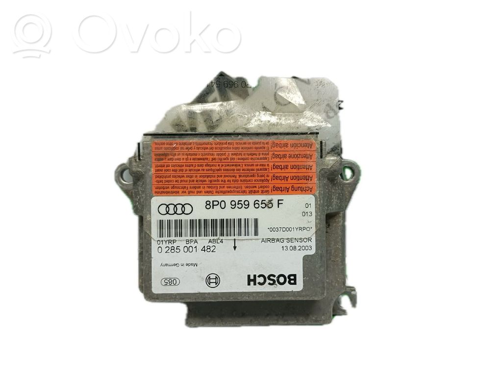Unidad de control/módulo del Airbag   8P0959655F