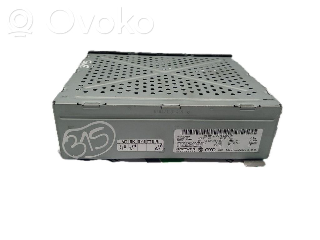 Audi Q7 4L Radio/CD/DVD/GPS head unit 