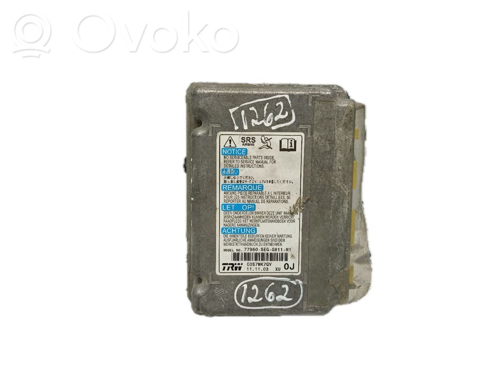 Airbag control unit/module   77960