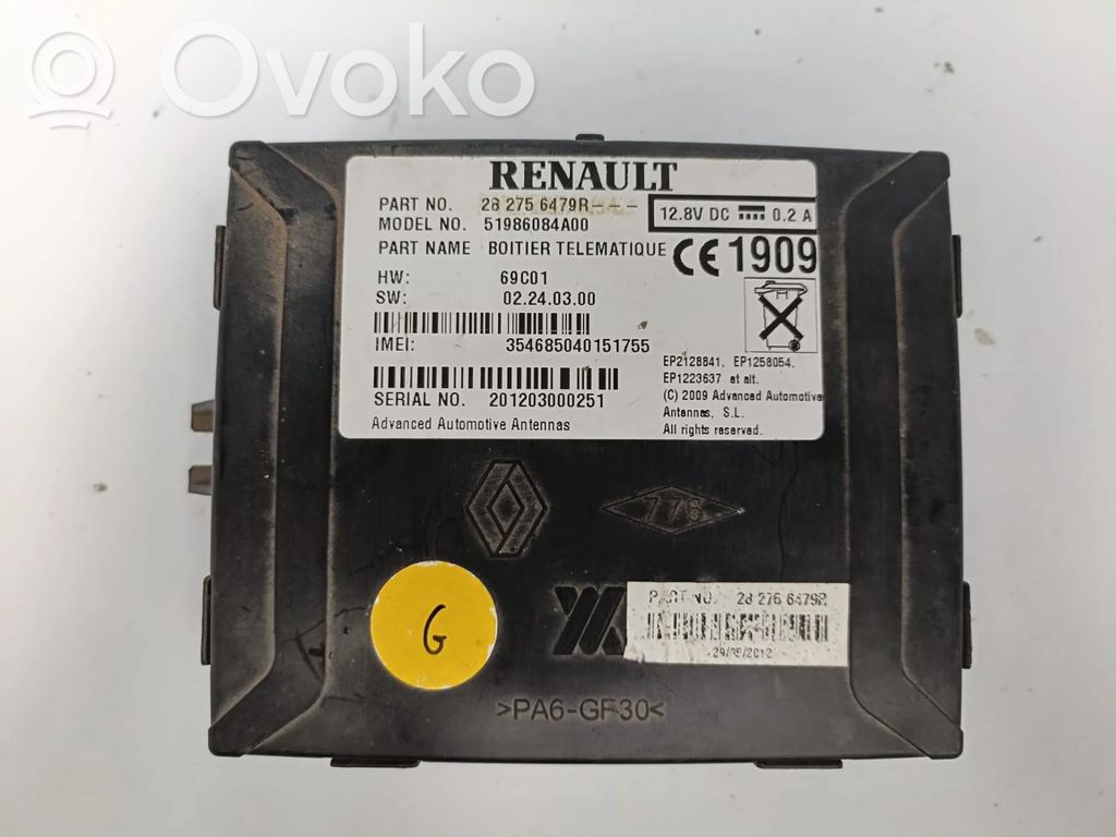 Autres unités de commande / modules   282756479R