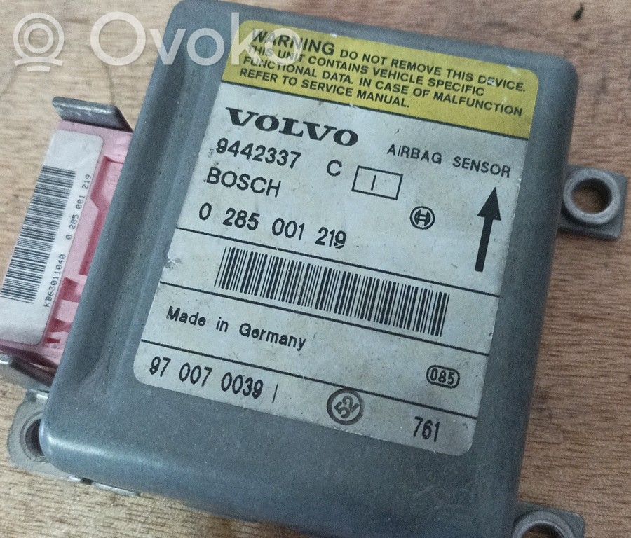Airbag control unit/module   9442337C