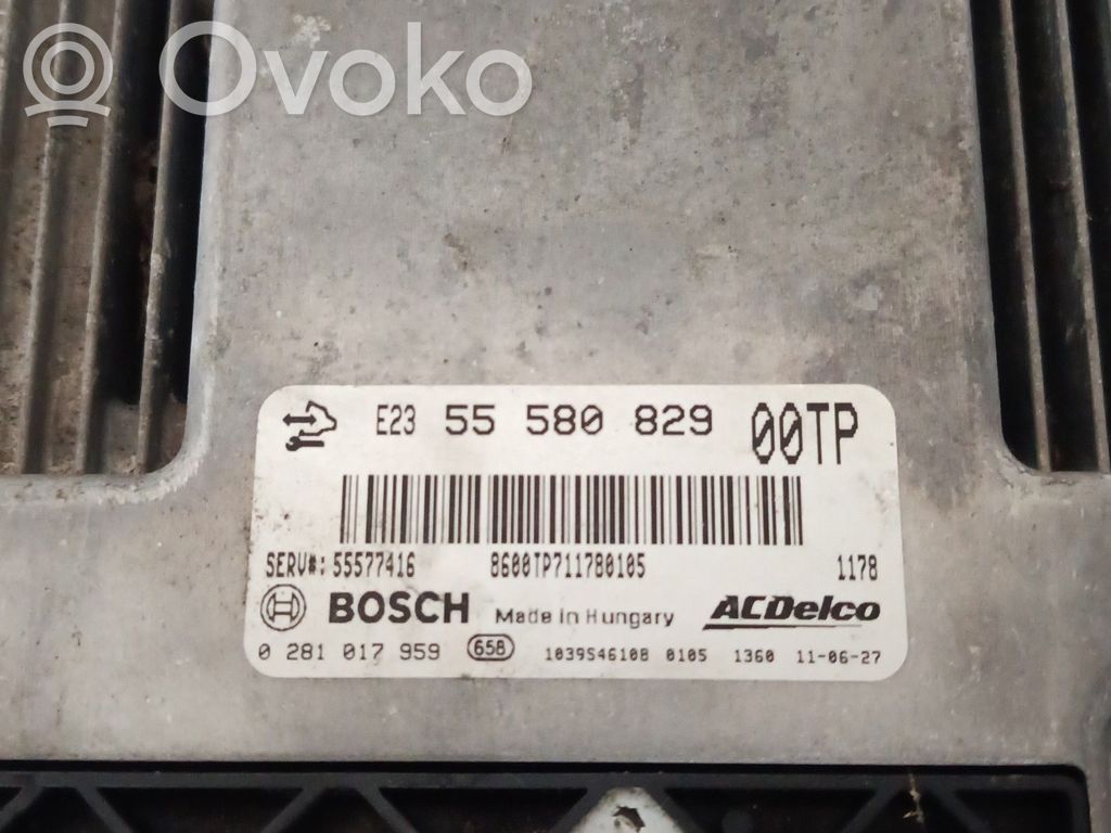 Opel Corsa D Engine control unit/module 