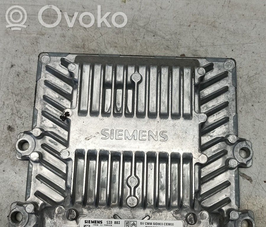 Engine control unit/module   5WS40196ET,9655041480,SW9656413080