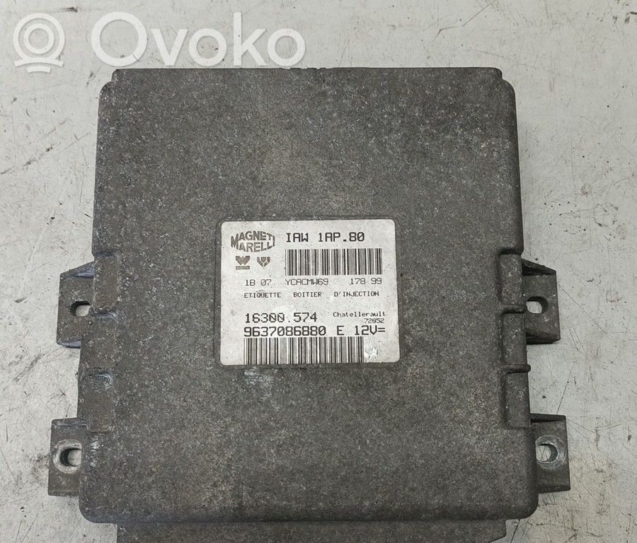 Engine control unit/module   IAW1AP80,9637086880