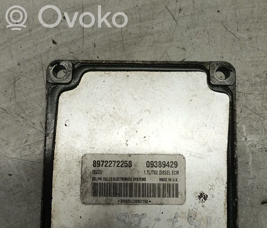 Motorsteuergerät/-modul   09389429,ZACK