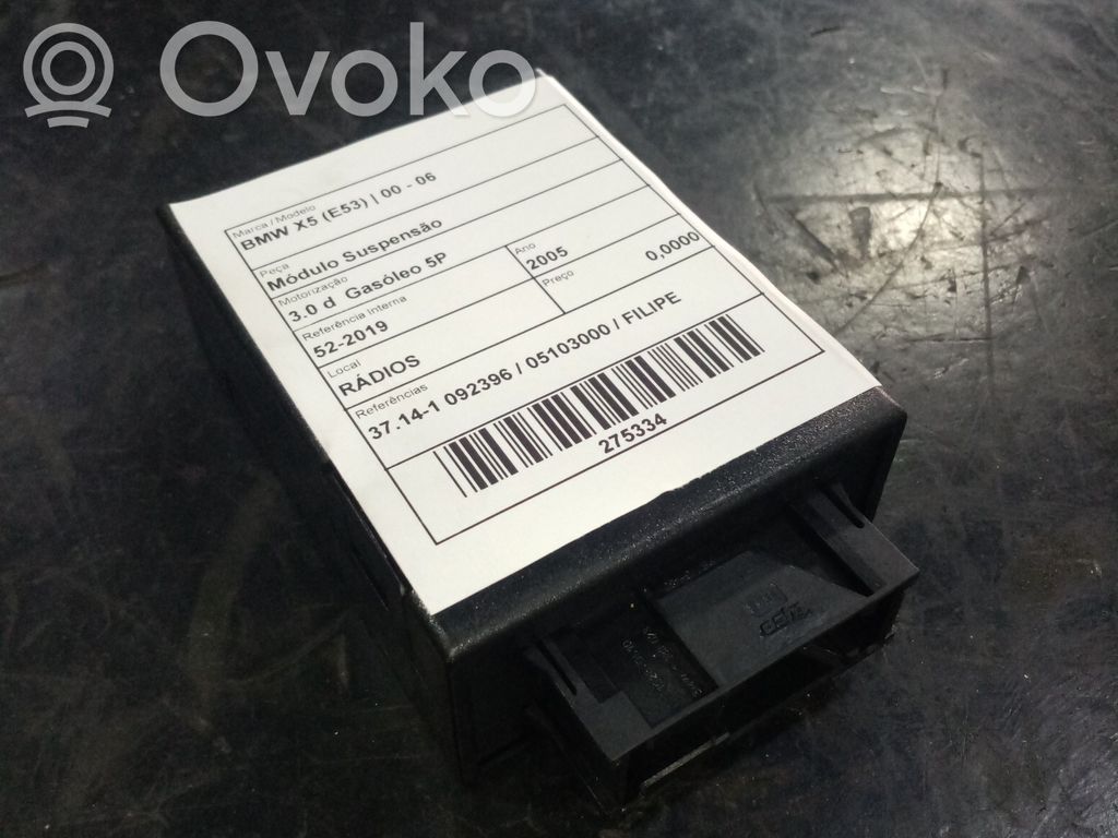 BMW X5 E53 Unidad de control/módulo de la suspensión 
