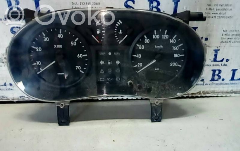 Renault Kangoo I Tachimetro (quadro strumenti) 