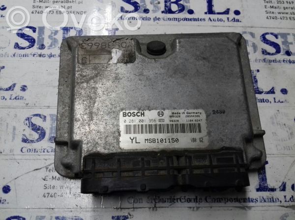 Engine control unit/module   0281001956,MSB101150
