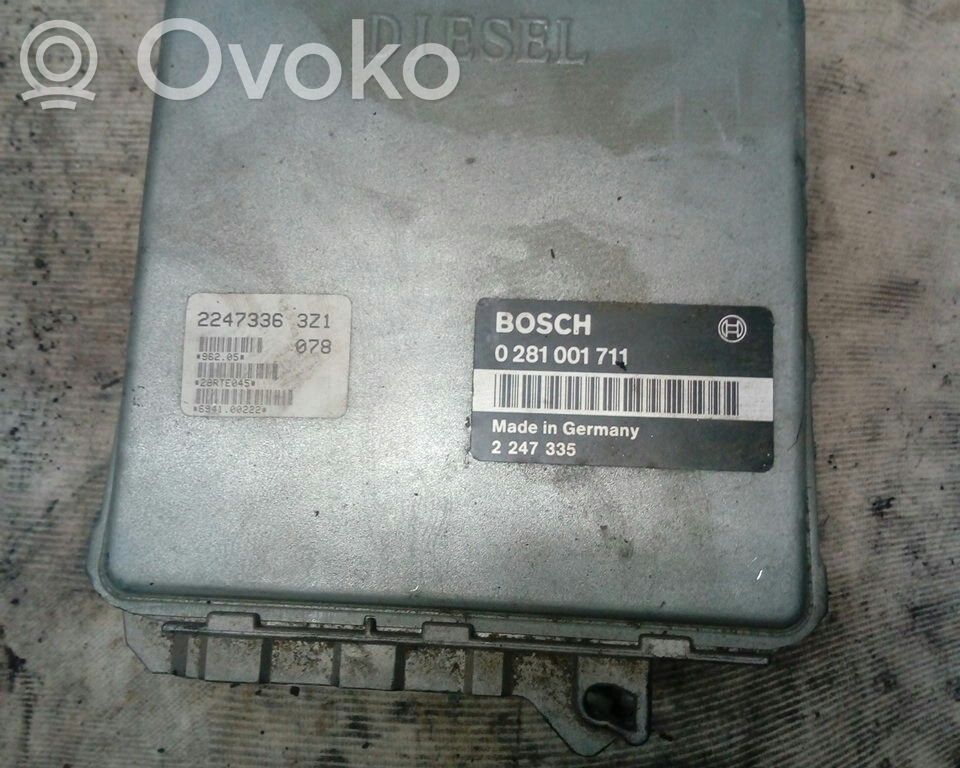 Motorsteuergerät/-modul   0281001711,2247335,BRUNO