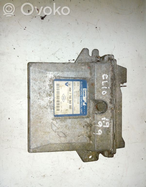 Unidad de control/módulo del motor   7700868300,R0408001G