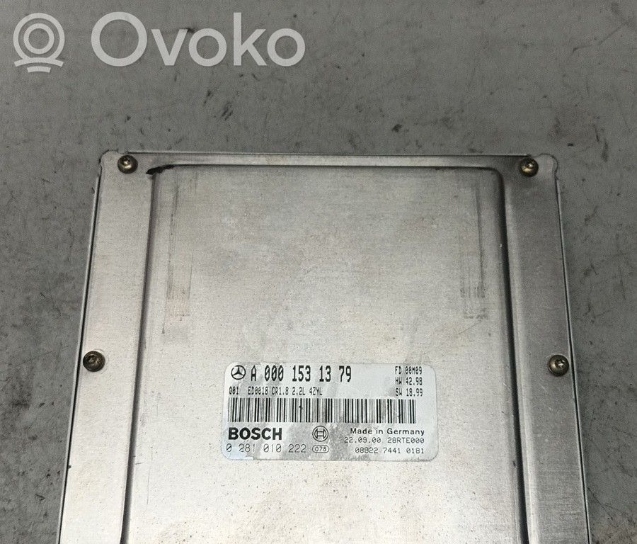 Engine control unit/module   0281010222,ZACK