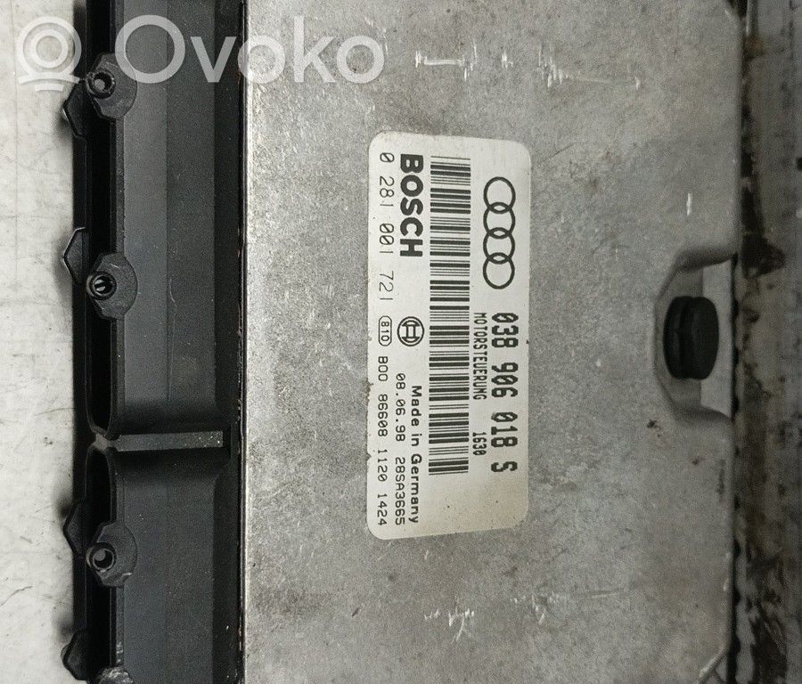 Moottorin ohjainlaite/moduuli   038906018S,0281001721,BRUNO
