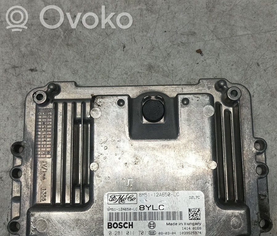 Блок управления двигателя   8M5112A650LC,ZACK