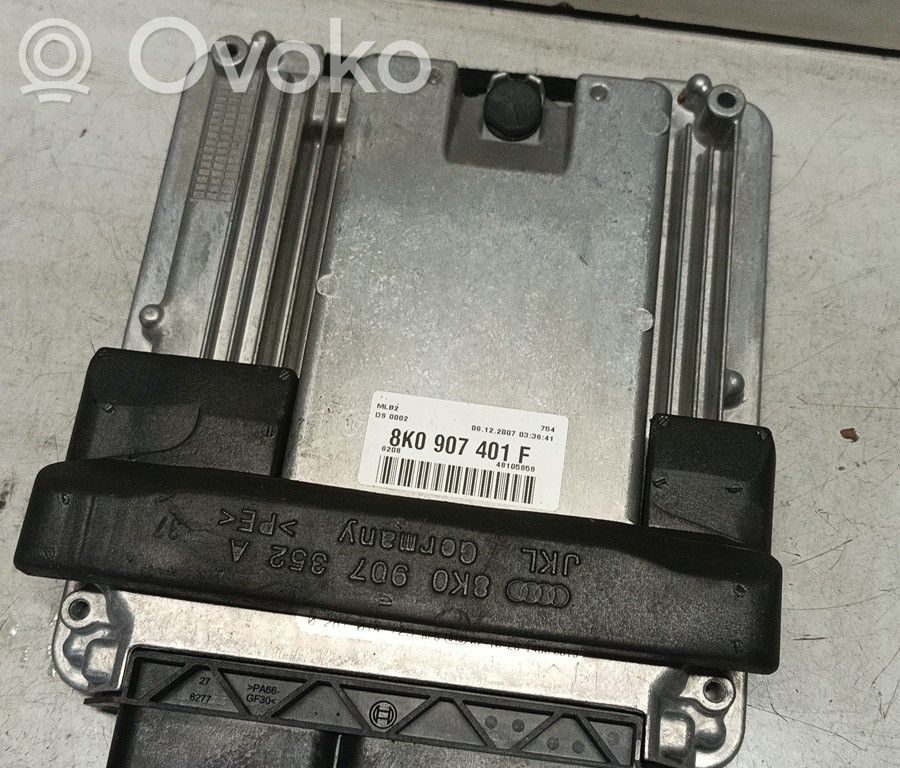 Unidad de control/módulo del motor   8K0907401F,0281014725,BRUNO