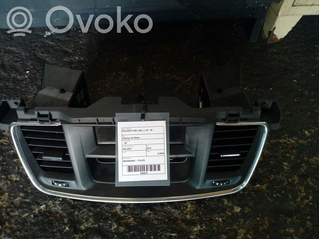 Peugeot 508 Ecran/afișaj/ecran mic 
