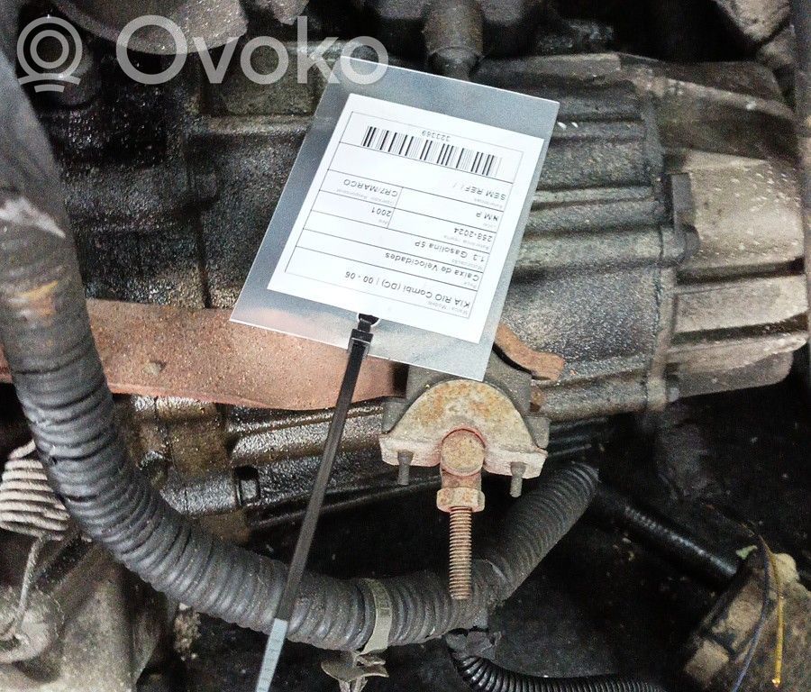 KIA Rio Cutie viteze manuală cu 5 trepte 