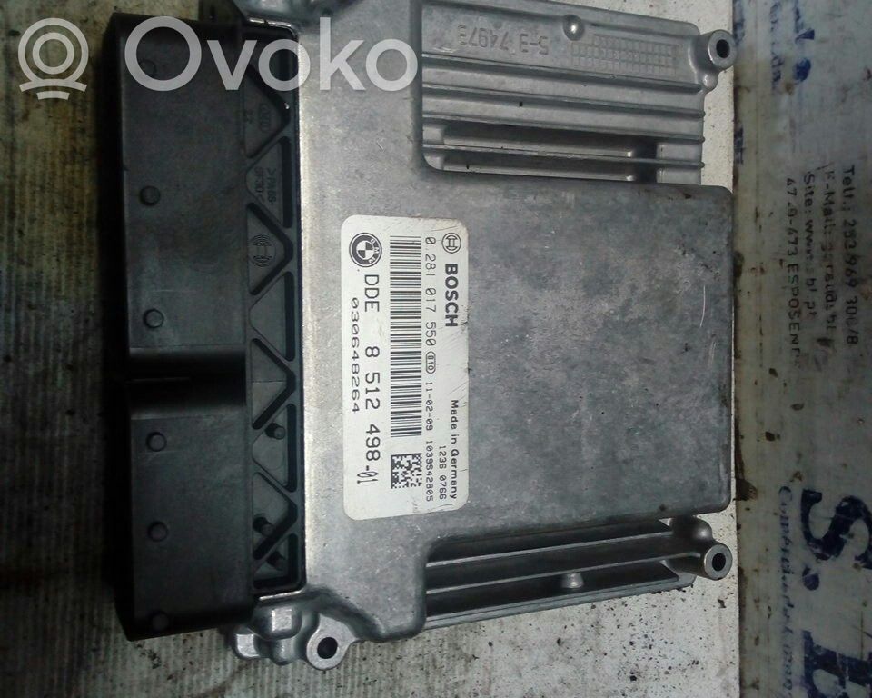 Motorsteuergerät/-modul   0281017550,BRUNO,DDE8512498