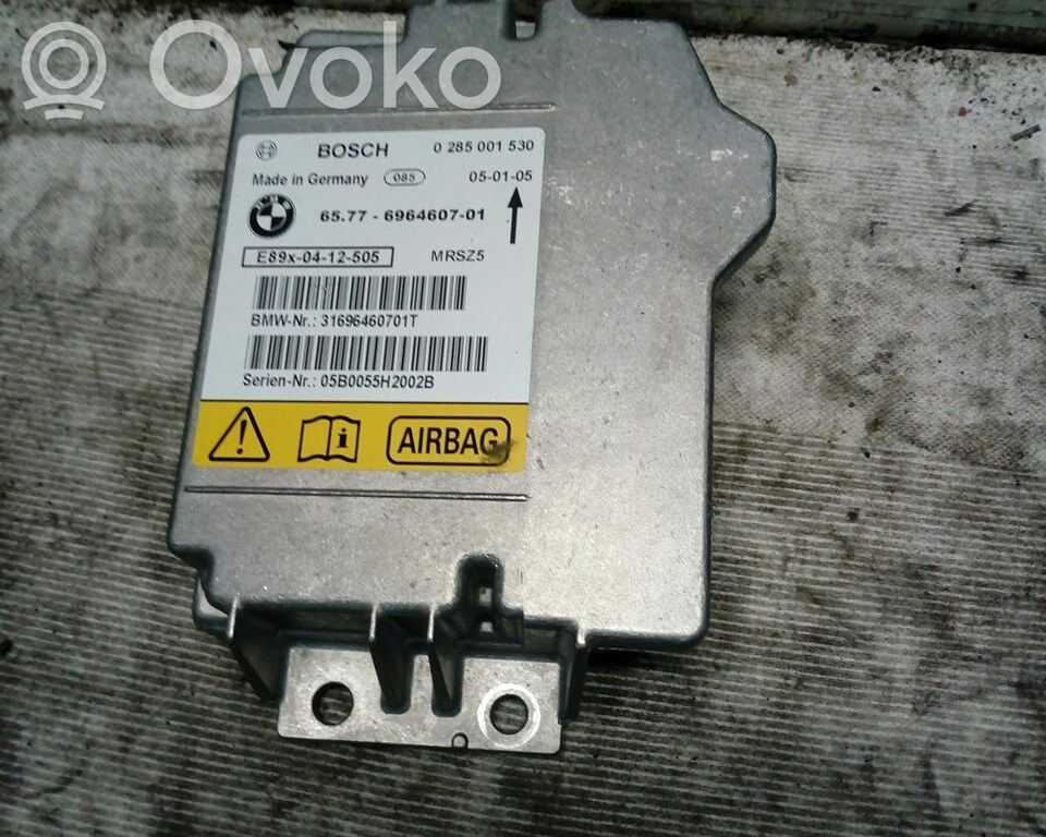 Turvatyynyn ohjainlaite/moduuli   0285001530,6577696460701,BRUNO