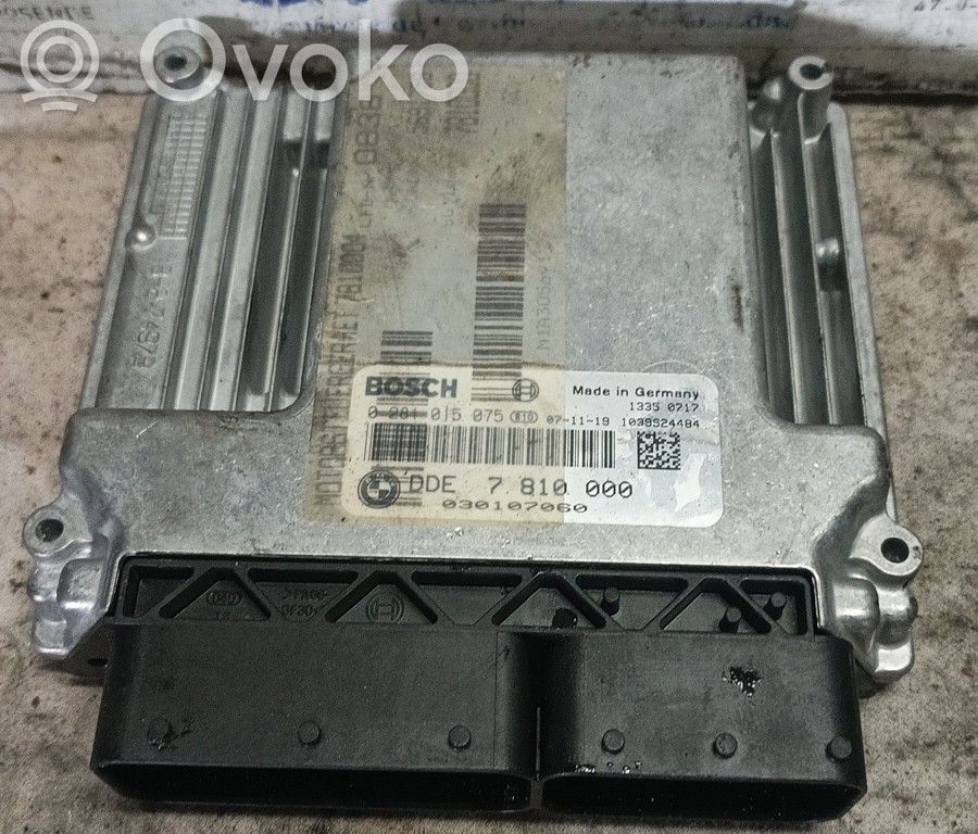 Centralina/modulo del motore   DDE7810000,0281015075,BRUNO