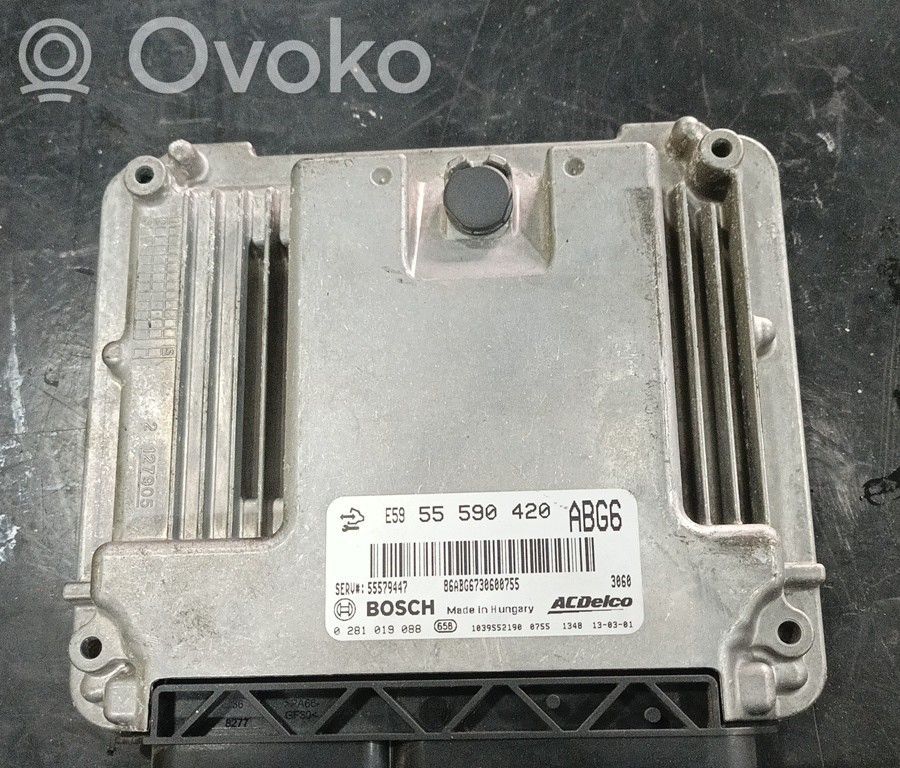 Unidad de control/módulo del motor   0281019088,ZACK