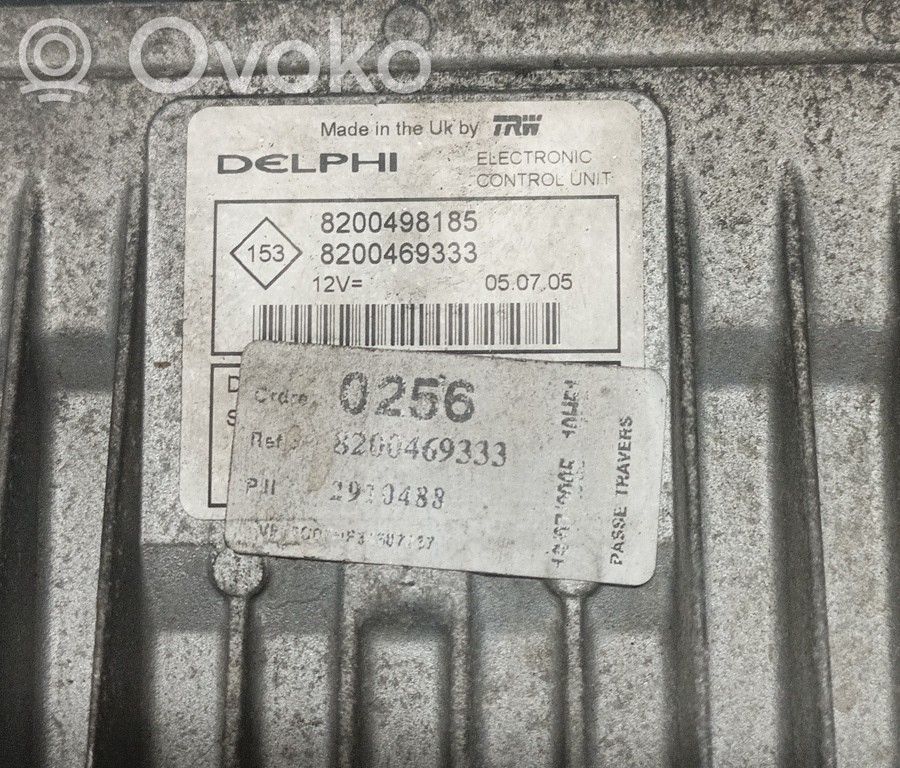 Motorsteuergerät/-modul   8200498185,8200469333,ZACK