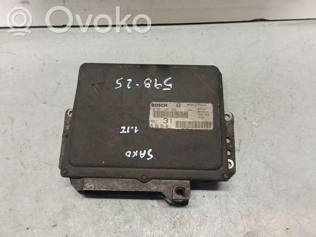 Moottorin ohjainlaite/moduuli   0261204622,9630278180,ZACK