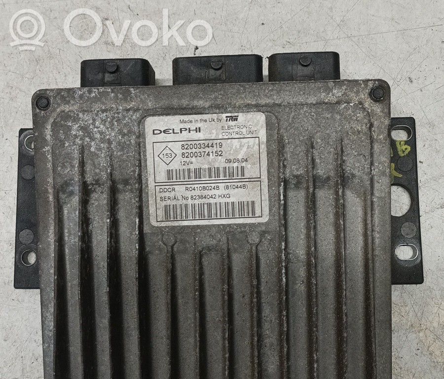 Unidad de control/módulo del motor   8200374152,ZACK