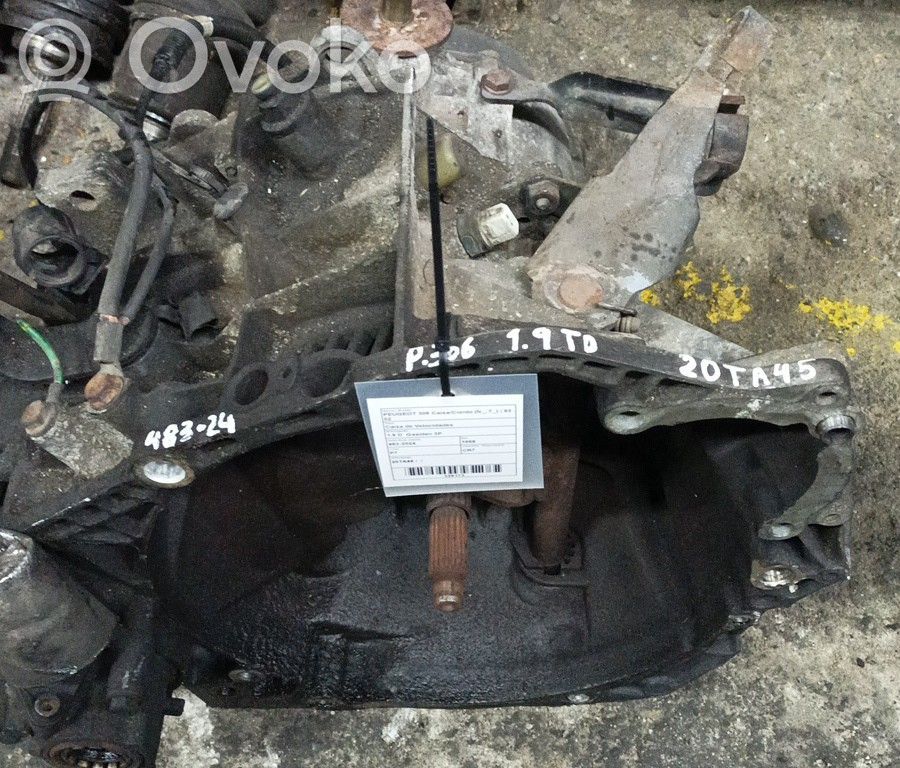 Peugeot 306 Manuaalinen 5-portainen vaihdelaatikko 
