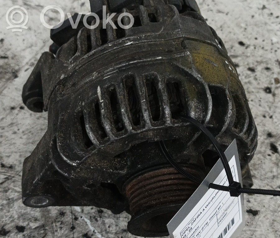 Opel Zafira A Ģenerators 
