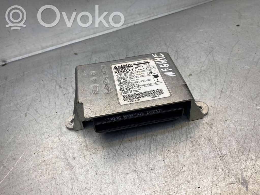 Renault Megane II Airbag control unit/module 