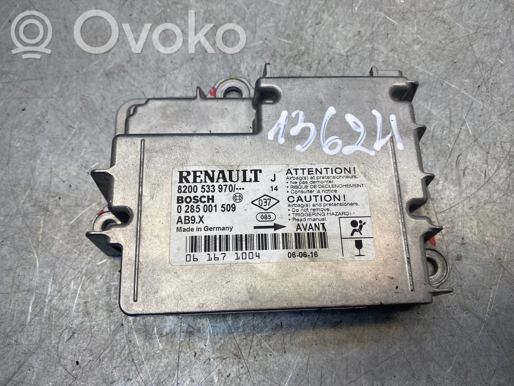 Renault Modus Airbag control unit/module 