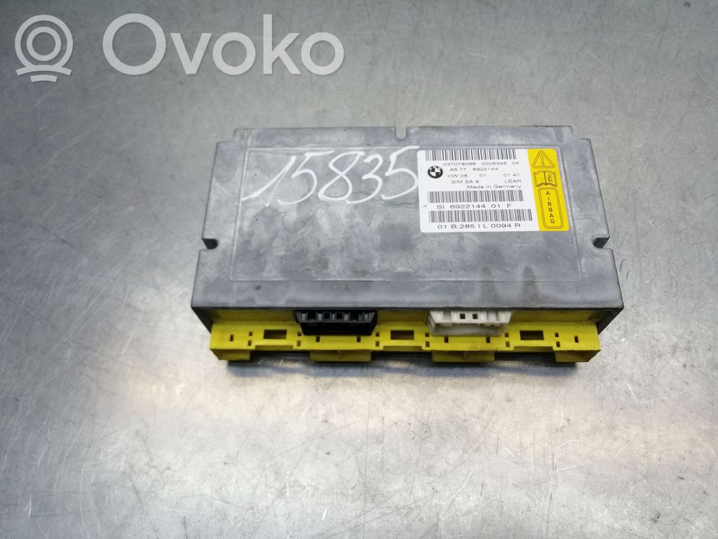 BMW 7 E65 E66 Airbag control unit/module 