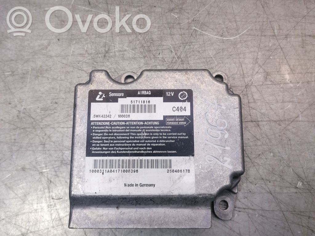 Fiat Stilo Airbag control unit/module 