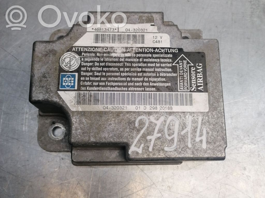Alfa Romeo 147 Airbag control unit/module 