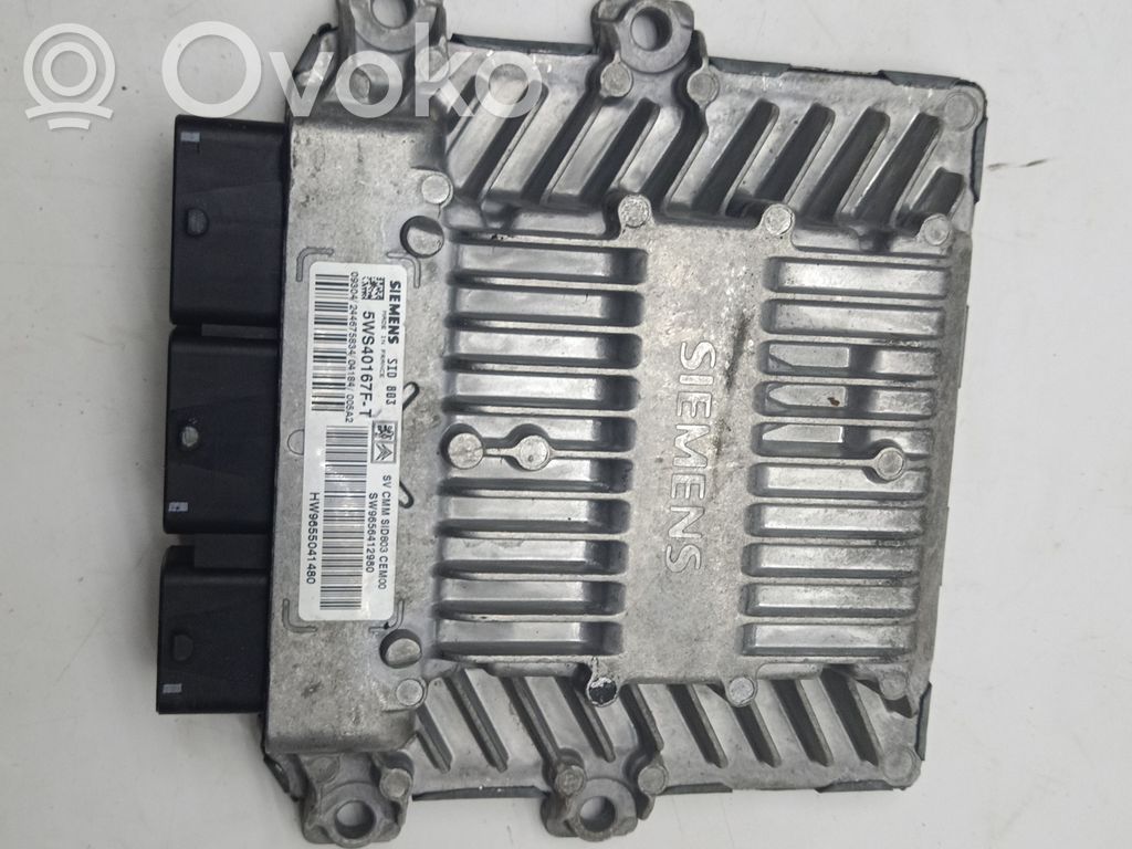 Peugeot 407 Unitate/modul de control motor 