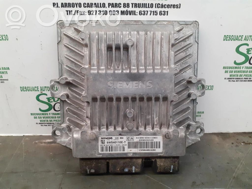 Citroen C3 Unité de commande, module ECU de moteur 