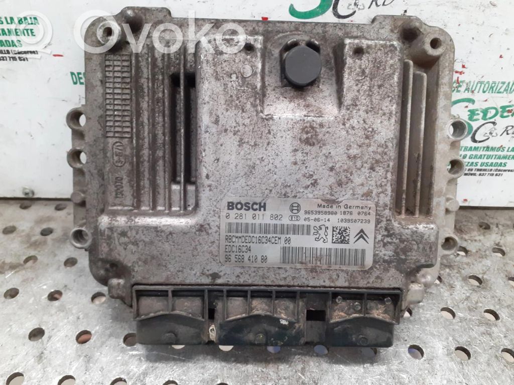 Citroen C4 I Picasso Unidad de control/módulo ECU del motor 