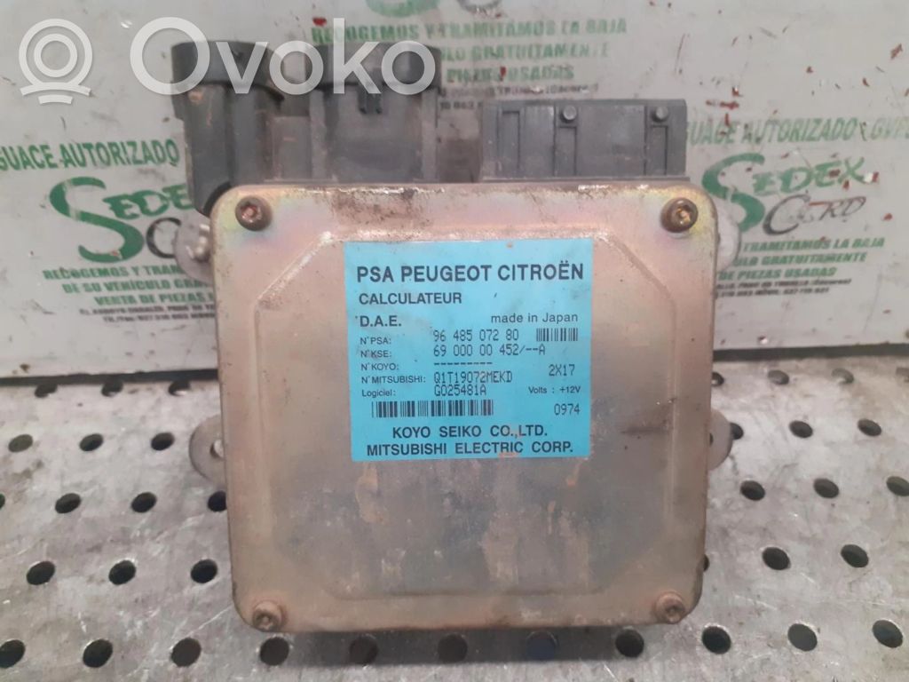 Unidad de control/módulo del motor   9648507280