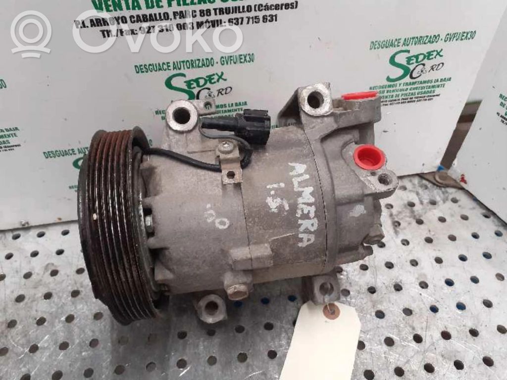 Nissan Almera N16 Kompresor / Sprężarka klimatyzacji A/C 
