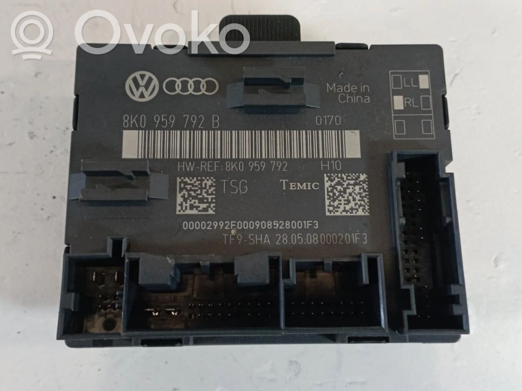 Unidad de control/módulo del motor   8K0959792
