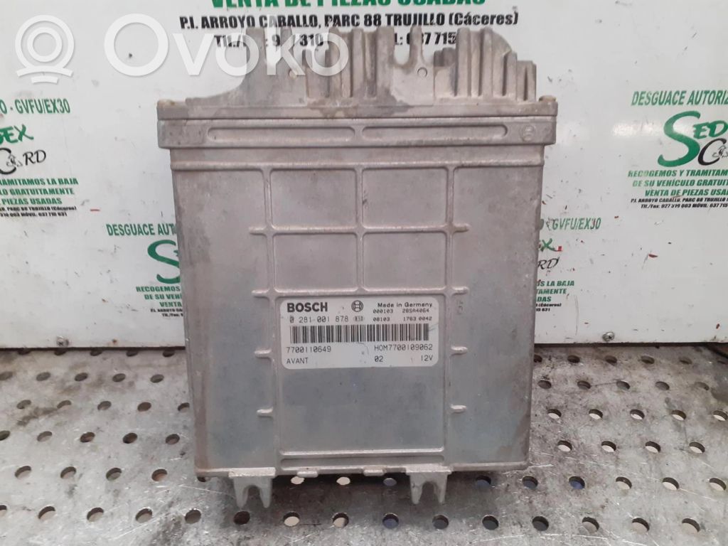 Renault Megane II Engine control unit/module ECU 