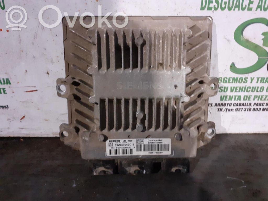 Peugeot Partner Unidad de control/módulo ECU del motor 