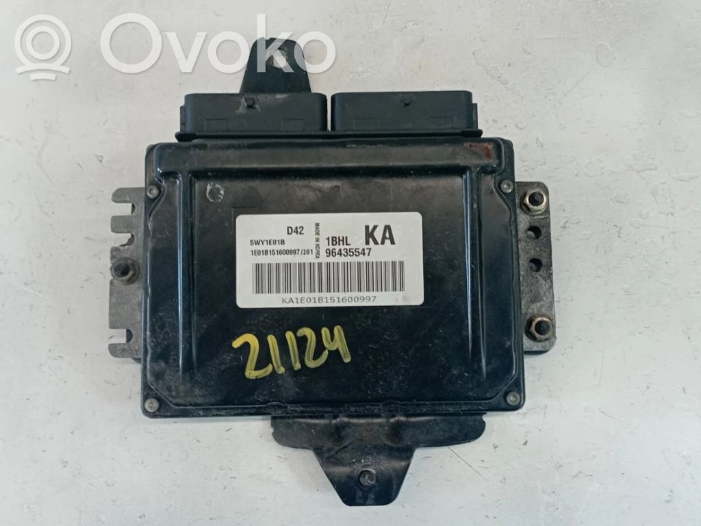 Chevrolet Lanos Unité de commande, module ECU de moteur 