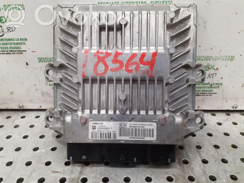 Peugeot 207 CC Unitate control motor/modul ECU 