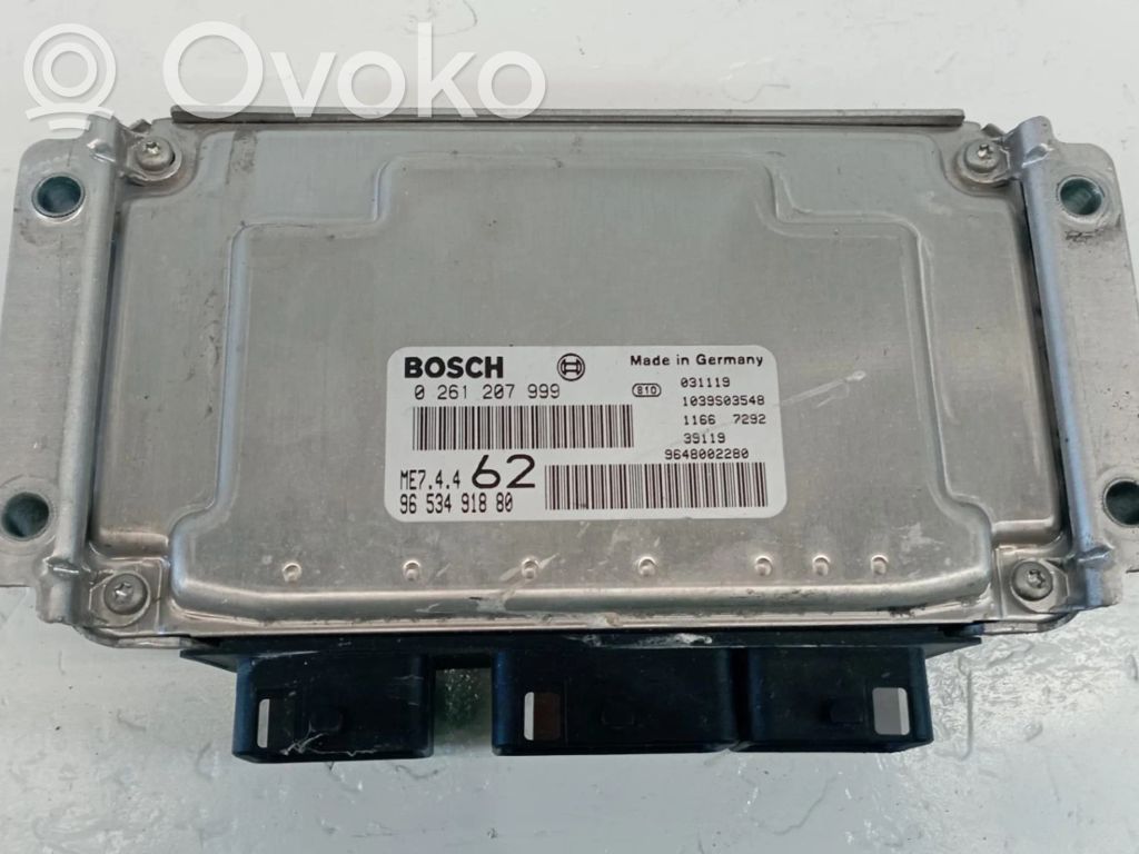 Citroen C3 Engine control unit/module ECU 