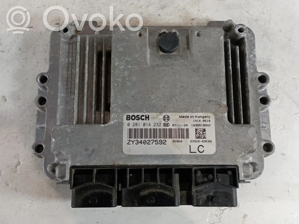 Suzuki SX4 Engine control unit/module ECU 