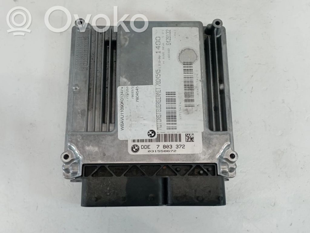 BMW 1 E81 E87 Unidad de control/módulo ECU del motor 