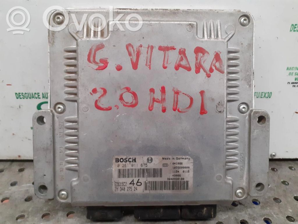 Suzuki Grand Vitara II Komputer / Sterownik ECU silnika 
